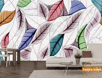 Custom amerikos meno spalvos palikti tapetai, freskos lapai perduoti tapybos tv sofa-lova, miegamojo kambarį, kavinė, baras, restoranas biuras