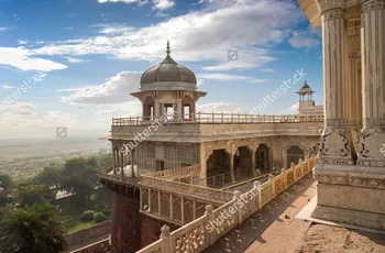 Custom miesto gamtinio kraštovaizdžio,Agra Fortas musamman burj kupolas su 