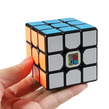 D-FantiX Moyu MF3RS2 Magic Cube Lipdukai/Stickerless Profesinės 3x3x3 Greitis Kubo Švietimo Dėlionės, Žaislų, Suaugusiems Vaikams