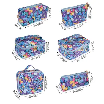 Daugiafunkcinis Kosmetikos Krepšys Makiažas Atveju Maišelis, tualetinių reikmenų Kelionės Zip Plauti Organizuoti krepšiai moterų 2020 m.