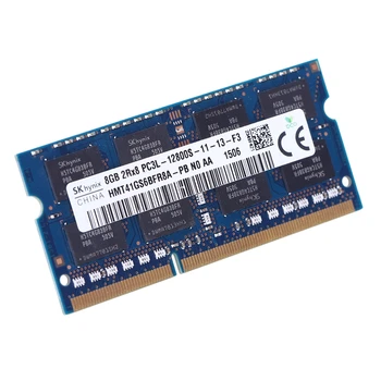 DDR3 8GB 12800 1 600mhz 1.35 V RAM Atminties Laptop Notebook 204-PIN SODIMM Žemos Įtampos Non-ECC, Dual Channel
