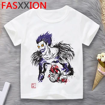 Death Note, paauglių ir vaikų drabužiai kawaii anime kostiumas vetement enfant garcon marškinėlius