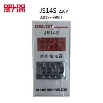 DELIXI Tranzistoriaus tipo Laiko Rėlę JS14A 10S 30S 60S 120S AC220V 380V