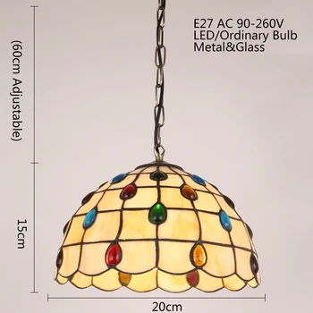 Derliaus loft modernių stiklo pakabukas šviesos diodų (LED) E27 Šiaurės paprasta kabo lempa svetainė, miegamasis, valgomasis kambarys, restoranas, lobby