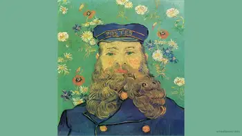 Didesnis yra Geriau 400x300MM Magnetai JM10010 Painting_of_Vincent_Van_Gogh_-_Captain