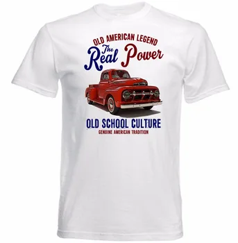 Didmeninė 2019 Sukurti Savo Tee Marškinėliai Derliaus Amerikos Pasiimti Sunkvežimių, Kad T-Shirt Mados Vyrų Marškinėliai Hoodies