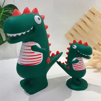 Dinozaurų Piggy Bank Miela Žalia Dino Monetos Banko Kalėdų Gimtadienio Dovanos Vaikas