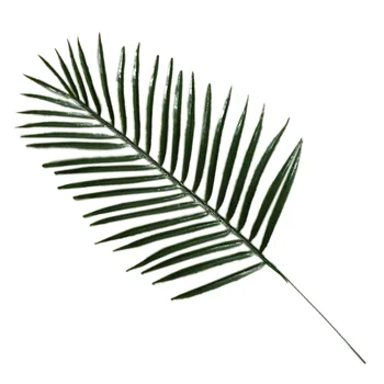 Dirbtinių Palmių Tree10PCS Dirbtiniais Lapų žalių Augalų Žalumos, Gėlių Išdėstymas, dirbtinės gėlės, Vestuvių Dekoravimas