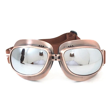 Doleris stiliaus Suaugusiųjų Motociklų apsauginiai akiniai Motokroso šalmas, akiniai Cruiser 