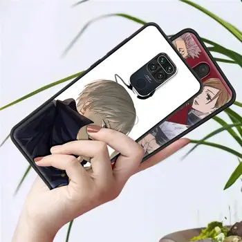 Džiudžiutsu Kaisen Anime Minkštas Silikoninis Telefono dėklas, skirtas Redmi Pastaba 9S 9 8T 8 Pro 