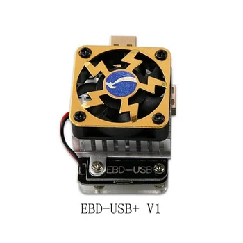 EBD-USB elektroninis apkrovos QC2.0/3.0/MTK-PE sukelti įtampos ir srovės stebėti Akumuliatoriaus Įtampa Srovės pralaidumas Testeris