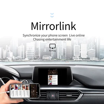 Ekrano Veidrodis Nuorodą USB Car Stereo Grotuvas Dongle GPS Carplay Ekranas Dongle, skirtų 