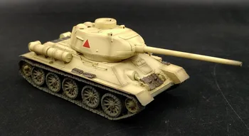 EM 1:72 II Pasaulinio Karo Sovietų tankų modelis T34-85 Egipto armijos Tapybos 36272 Mėgstamiausių Modelis