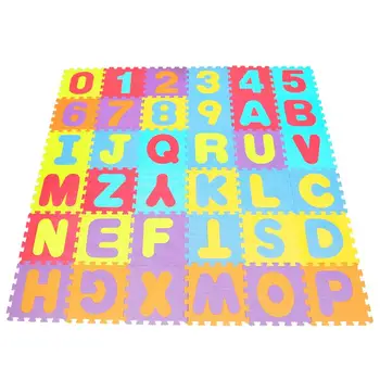 EVA 36pcs/72pcs/pak Kūdikių Ir Vaikų Žaisti Grindų Kilimėlis numeriai putų kilimėlis multicolors trinkelėmis grindų kūdikių žaidimai Trinkelėmis 32*32*1cm