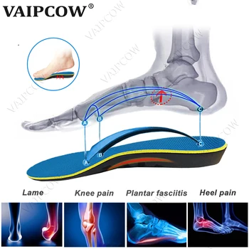 EVA Ortopedinių Vidpadžių Orthotics Sunkus Vienodo kojų Sveikatos Vienintelis taškas Batus įdėkite aukštos Arkos Paramą, padas padų fascitas