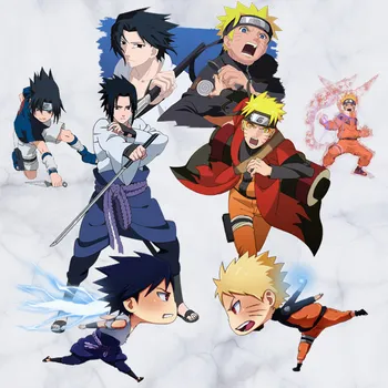 EWAYS Naruto Anime ir Animacinių filmų Siena Lipdukas Dėl Berniuko Kambarį Apdailos Kosmoso Sienos Lipdukas Darželio Vaikai Miegamojo Puošimas