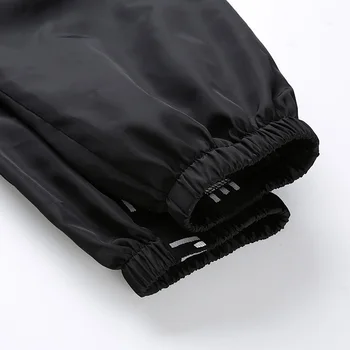 Focal20 Streetwear Kratinys Laišką Juostelės Moterų Kelnes Harajuku Aukšto Liemens Kelnės Lady Prarasti Atsitiktinis Poilsiu