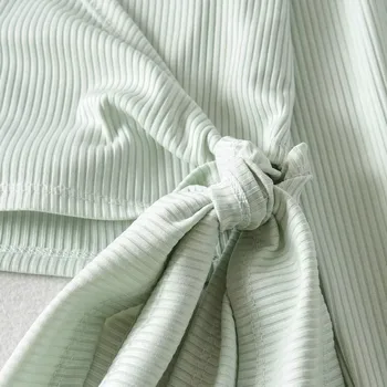 Foridol briaunoti megzti nėrinių palaidinė viršūnes moterų atsitiktinis ponios chaki rudenį žieminiai pasėliai viršuje v kaklo vintage palaidinė marškinėliai 2020 m.