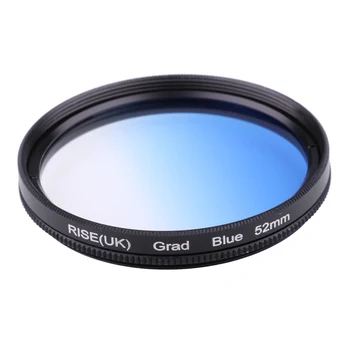 Fotoaparato Filtras 52mm Palaipsniui mėlyna Spalva objektyvas, Filtras, Nikon D3100 D3200 D5100 SLR Fotoaparato objektyvą