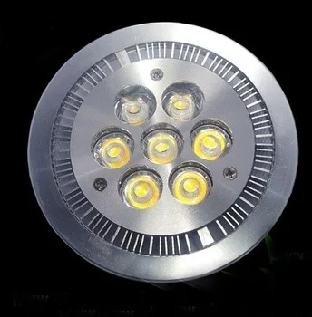 G53/GU10 ES111 QR111 AR111 14W LED lempos Prožektoriai (7*2w Šiltai Balta šviesos /Nature balta/šaltai Balta Įvestis: DC 12V/AC85-265V