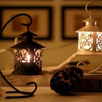 Geležies Maroko Stiliaus Žvakidė Žvakių Laikiklis Žvakė Stovas Šviesos Turėtojo Europos Stiliaus Namo Apdaila Žibinto VBT05 T35