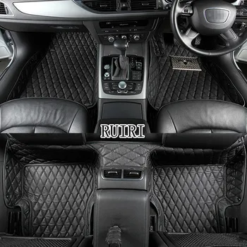 Geriausia kokybė! Custom specialių grindų kilimėliai Dešinėje pusėje Toyota Highlander 5 sėdimos vietos 2013-2007 patvarus kilimai,Nemokamas pristatymas