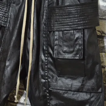 Gotikos Vyrų Spausdinti Haremo Kelnės Elastingos Juosmens Kišenės Ilgos Kelnės Motociklo Kelnes Harajuku Atsitiktinis Streetwear Poilsiu Kelnės