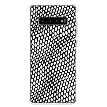 Gyvatės Odos Spausdinimo Telefono Case Cover For Samsung Galaxy A51 A71 A50S A70S A10 A20E A30 A40 A01 A21 A41 M30S S A6 A7 A8 A9 Plius