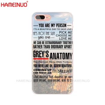 HAMEINUO Grays Anatomija mobilųjį telefoną Padengti atveju, 