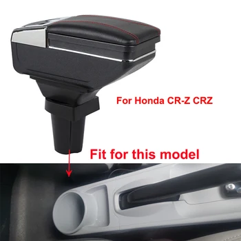 Honda CR-Z CRZ Automobilio Sėdynėje Lauke Centras Laikymo Dėžutė Su Puodelio Laikiklis Peleninė Sukrovimas Valymas Porankis Pasukti Automobilio stiliaus