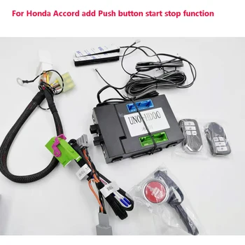 Honda VEZEL Įtraukti Push button start stop Automobilių Signalizacijos Phone 