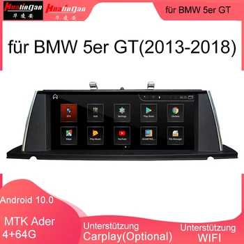 HualinganFür BMW 5er GT, NBT-Sistema, 10,25-Zoll-Android-Auto-Multimedijos-Sistema MTK Core 4G Interneto 64G-Speicher WIFI Carplay