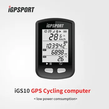 IGPSPORT IGS10 Dviračio Kompiuteris ANT+ Vandeniui IPX6 Belaidžio Sporto GPS Dviračio Spidometras Dviračių Skaitmeninis Chronometras Priedai