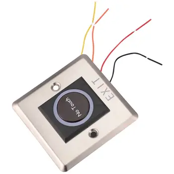 Infraraudonųjų spindulių Jutiklį, Jungiklio Jokio Kontakto Bekontaktis Jungikliai Durų Atleidimo Mygtukas su LED Indikacija