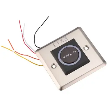 Infraraudonųjų spindulių Jutiklį, Jungiklio Jokio Kontakto Bekontaktis Jungikliai Durų Atleidimo Mygtukas su LED Indikacija