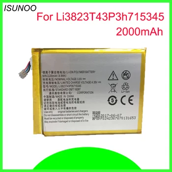 ISUNOO 10vnt/daug LI3823T43P3H715345 baterija ZTE Grand S Flex MF910 MF910S MF910L MF920 MF920S Bateria Akumuliatorius