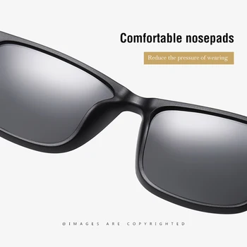 JIFANPAUL Poliarizuoti akiniai nuo saulės šviesą vairuotojo akinių mados klasikinis anti-ultravioletinių spindulių ir mėlynos šviesos galvos svaigimas vyriški akiniai