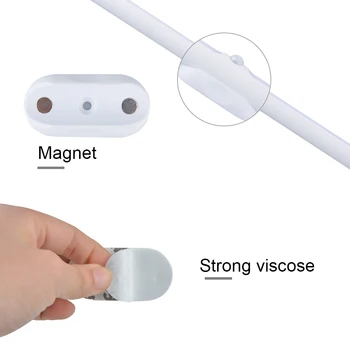 Judesio Jutiklis Touch Kontrolės Naktį LED Žibintai Pagal Kabineto Lempa Su USB Įkroviklio Virtuvės Spinta Koridoriuje, Miegamajame Apšvietimas