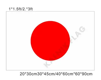 KAFNIK,nemokamas pristatymas 20*30 cm/30*45cm/40*60cm/60*90cm mažų vėliavėlių Japonijos nacionalinės vėliavos Šalių Pasaulyje Įvykis Dekoratyvinių Vėliavų