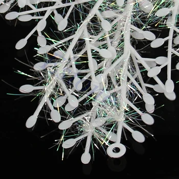Kalėdų Dekoro Snow Flake Papuošalai Kalėdų medžio Sniego String Naujųjų Metų dekoravimas Ornamentais Kalėdos Prekių 9ZHH075