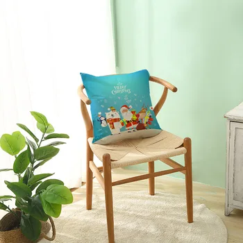 Kalėdų patalynė užvalkalas pasirinktinę animaciją spausdinti pagalvėlė padengti 2020 m. namų dekoravimo užvalkalas Kalėdų Padengti Dekoratyvinių Sofa