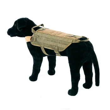 Kariuomenės Taktinių K9 Šunų Vest Karinės Sistemos Molle Patrulių Šunų Drabužius Reguliuojami Diržai Medžioklės Mokymo Policce Šunį Vest S M L XL