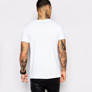 Karšto pardavimo Vasarą Karšto Vyrų Vyrų Vyras Dizaino Atsitiktinis Vasaros t-shirt marškinėliai Tee O-kaklo