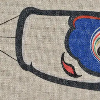 Karšto Retro Japonijos Karpis Žuvies Vėliavos Virtuvės Durų Užuolaidos, Patalynė Noren Gobelenas Užuolaidos Derliaus Japonija Rytietiško Stiliaus Užuolaidų Dekoras