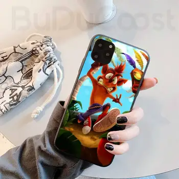 Karšto Žaidimas Crash Bandicoot Telefono dėklas skirtas iphone Pro 11 11 Pro Max X XS XR XS MAX 8plus 7 6splus 5s se 7plus SE 2020 atveju