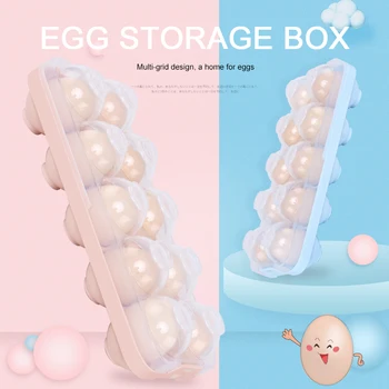 Kiaušinių Laikiklis Dėklas Saugojimui Šaldytuve Šaldytuvas Kiaušinių Dėžutės Atveju Konteineris Plastikinę Dėžutę, Šaldytuvas Stovo Šviežių Išlaikyti Virtuvė