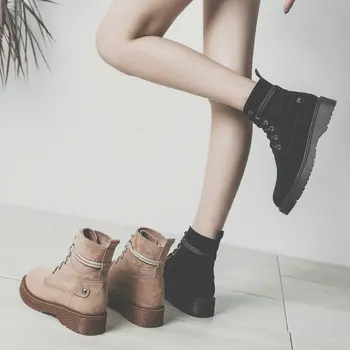 Klasikinis Prekės ženklas Moterims batus neslidžiais batai moterims platformos pleištai batai batai Atsitiktinis Aukštos Viršų batai didelis dydis 34-43 B21-93