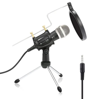 Kondensatoriaus Mikrofonas,su Taršos Prevencijos Ju, Plug and Play Mikrofonas, 