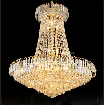 Kristalų lempos, apšvietimas, sieniniai šviestuvai ZZPCrystal derinys viešbutis Pakabukas šviesos kambarį žibintai restoranas lempos kristalų lempos