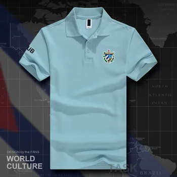Kuba Kubos CU CUB polo marškinėliai vyrams trumpomis rankovėmis balti ženklai spausdinami šalies 2018 medvilnės tauta komandos vėliava mados atsitiktinis 20